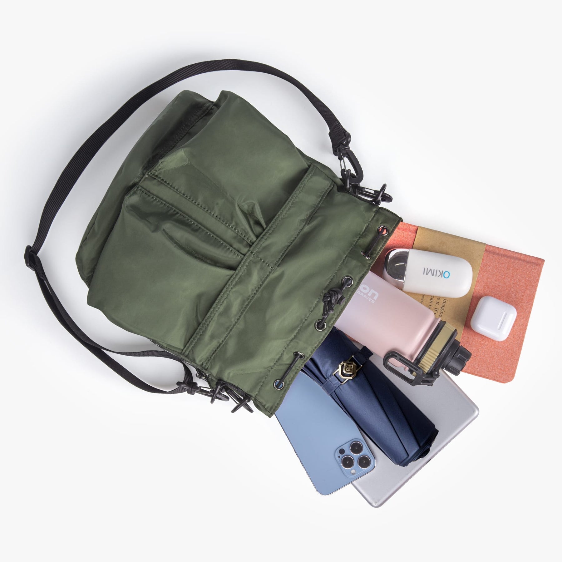Bellance | Crossbody Bucket Bag - By Qivii