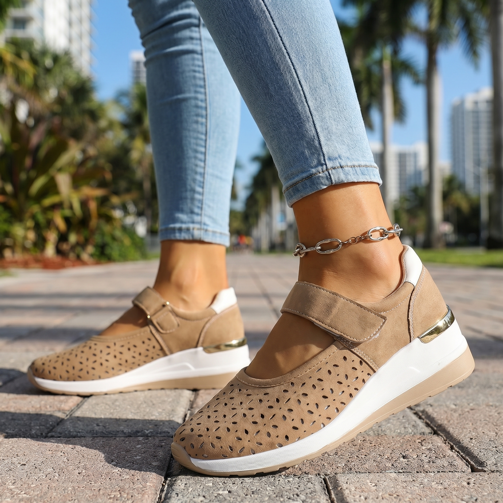Lena Strap Orthopedic Sneakers
