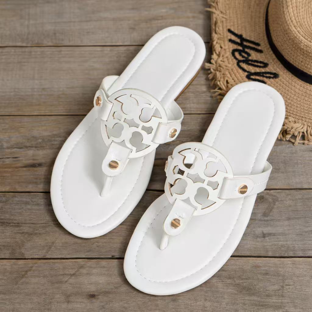 Women’s Aurelia Flat Thong Sandals – Elegant Roman-Inspired Summer Slides (US4–10.5)