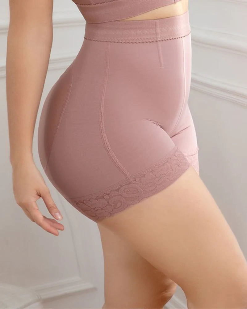 Shapshe® Women Butt Lifter Lace Seamless Body Shape Lifting RosyBrown Shapewear Underwear