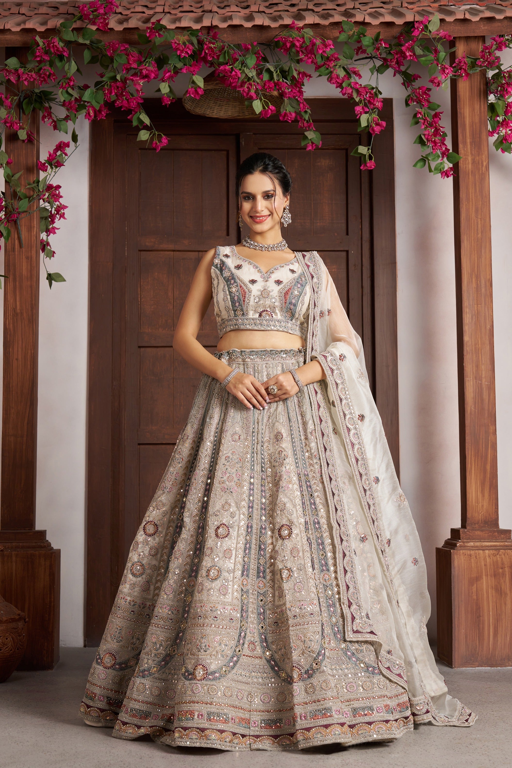 Elegant Pastel Heritage Lehenga Collection