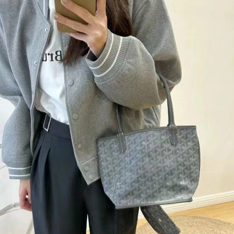 Women’s Reversible Chevron Mini Satchel — Dual-Sided Artisan-Woven Tote with Top Handle & Convertible Strap