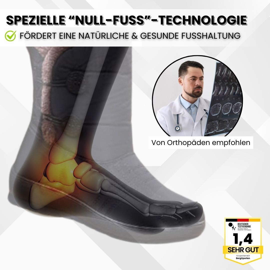 Orthostiefel - Ergonomische & wasserdichte Winterstiefel für Damen - By Qivii