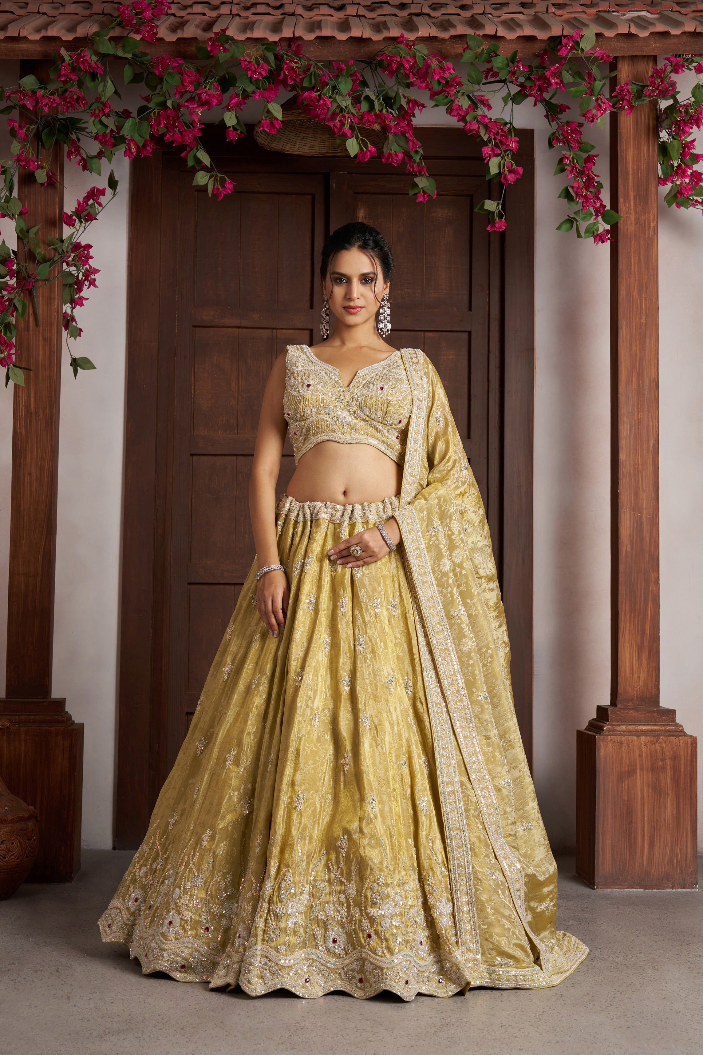 Regal Embroidered Designer Lehenga Set with Dupatta