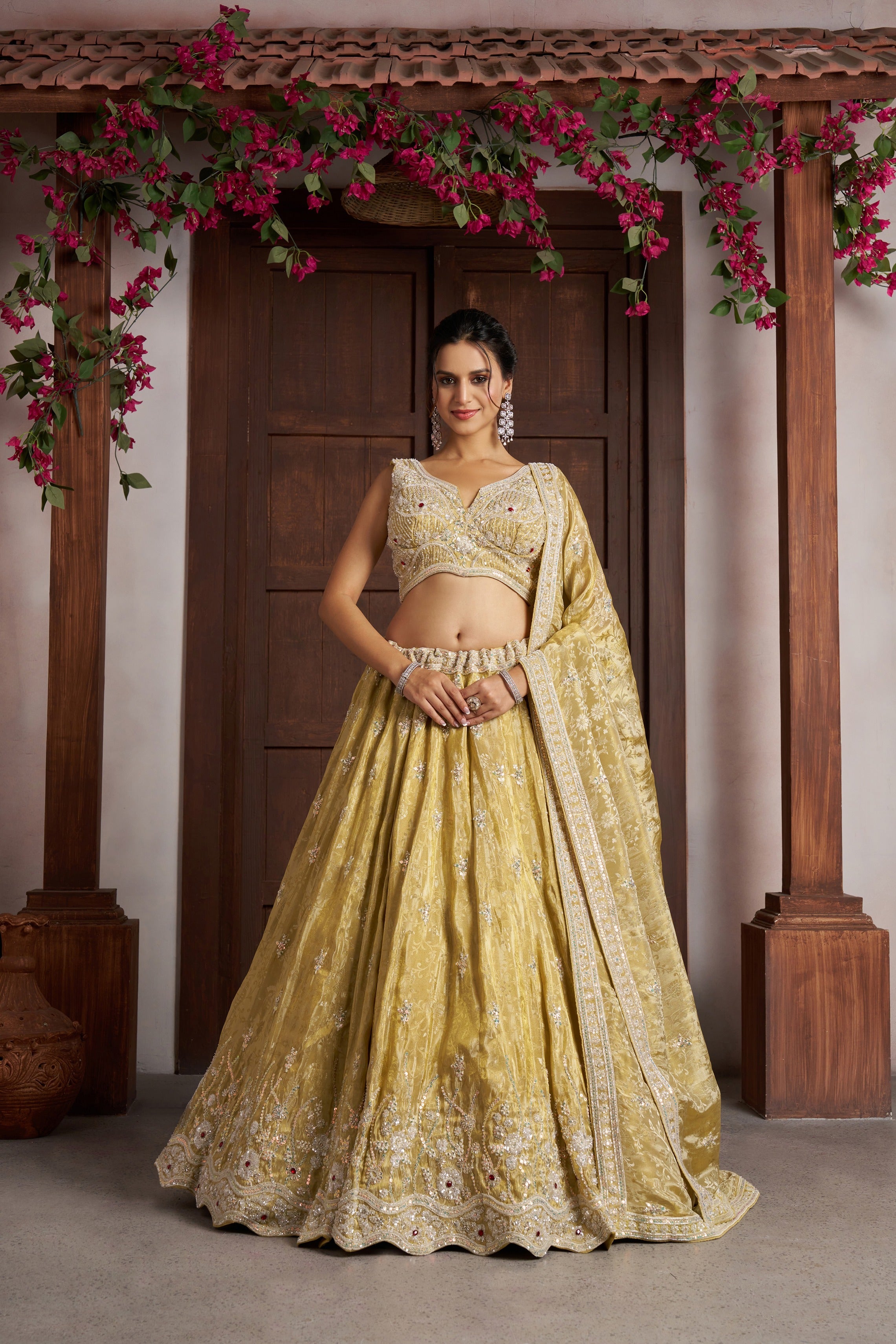 Regal Embroidered Designer Lehenga Set with Dupatta