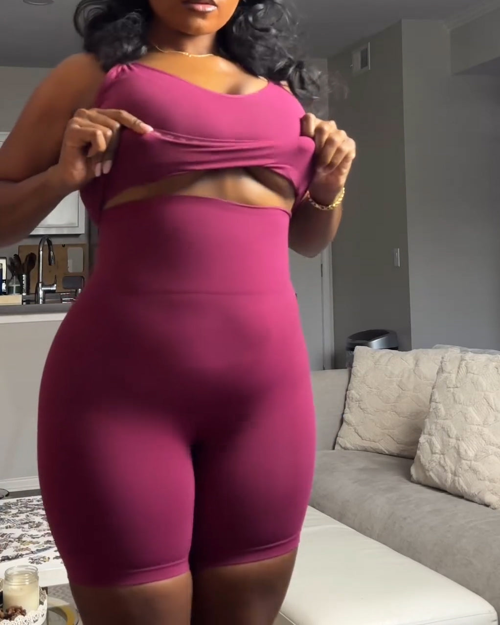 Seemless Thigh Slimmer Shaping High Waist Tummy Control Butt Lifter Shorts