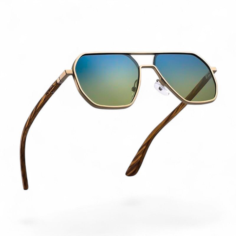 Zenith Aviator Retro Shades - By Qivii