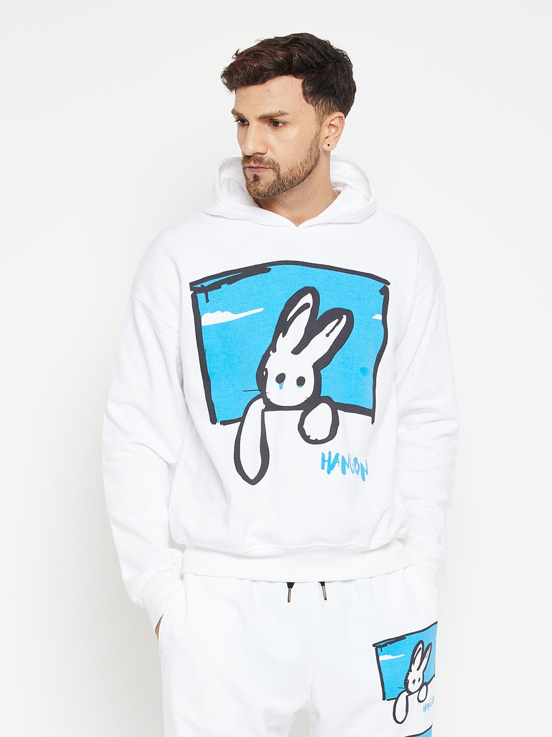 Hang On Oversized Hooded Sweatshirt