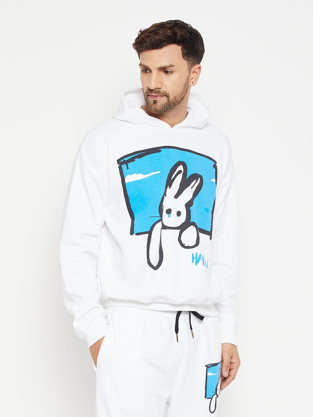 Hang On Oversized Hooded Sweatshirt