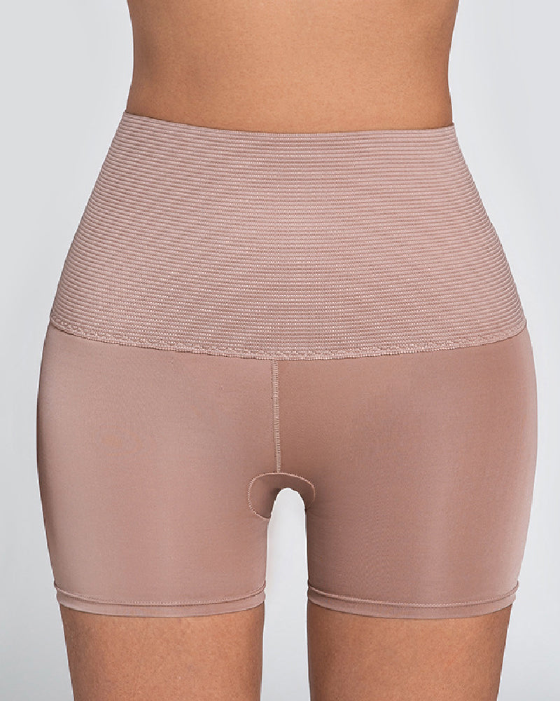 Seamless High Waist Cincher Butt Lifter Slim Tummy Control Shapewear Shorts - By Qivii