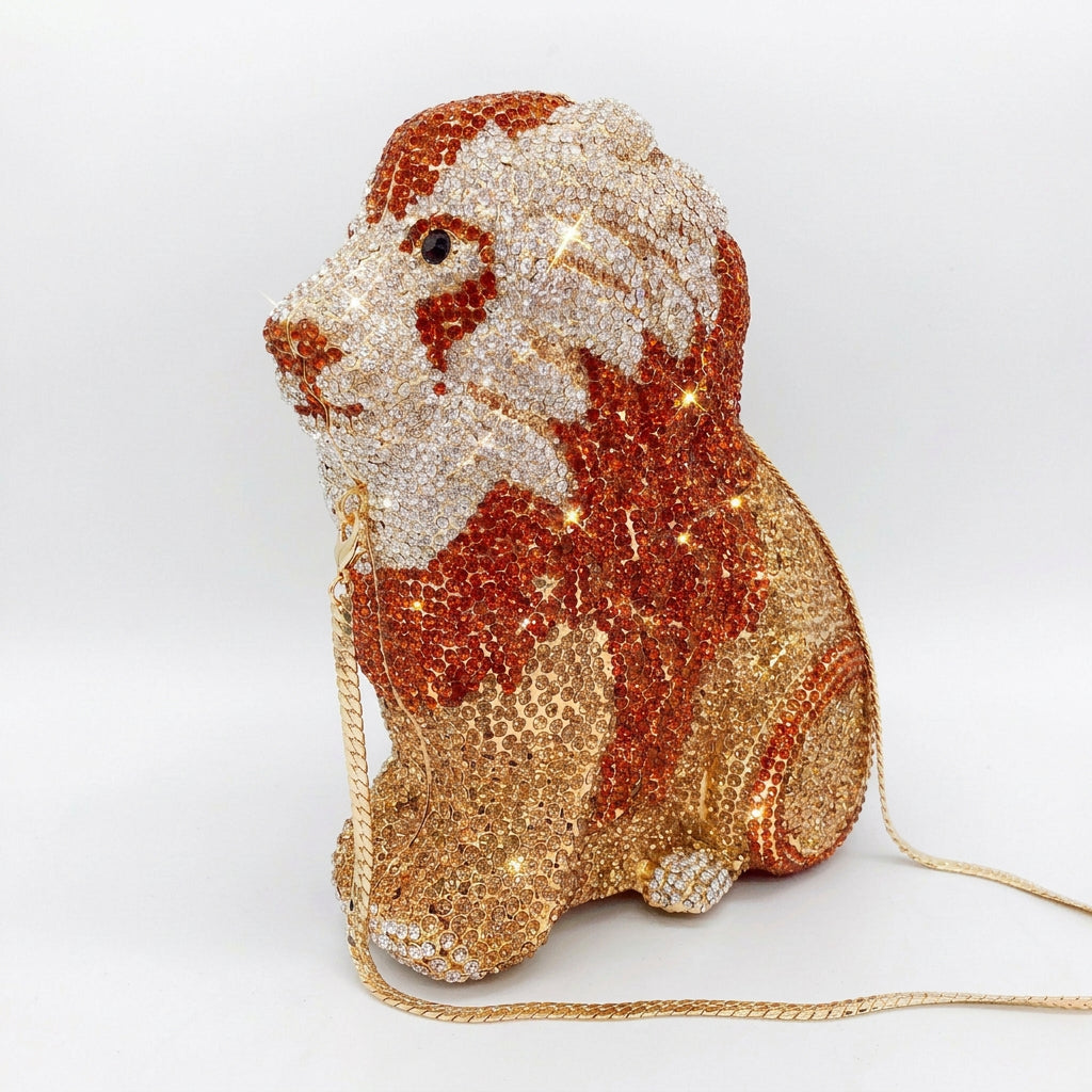 Regal Crystal Clutch - By Qivii