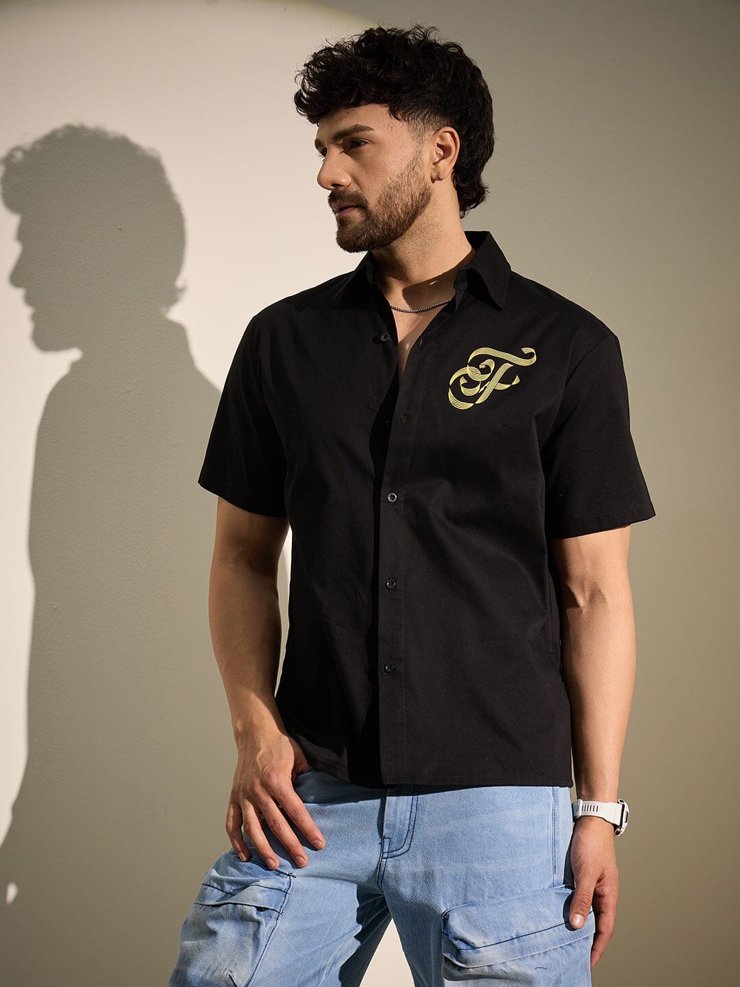 Black Timeless Graphic Shirt