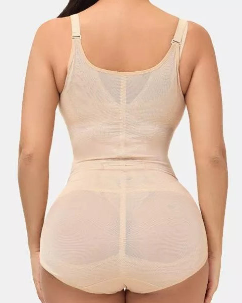 Breathable Waist Trainer Corset Bodysuit Shapewear - By Qivii