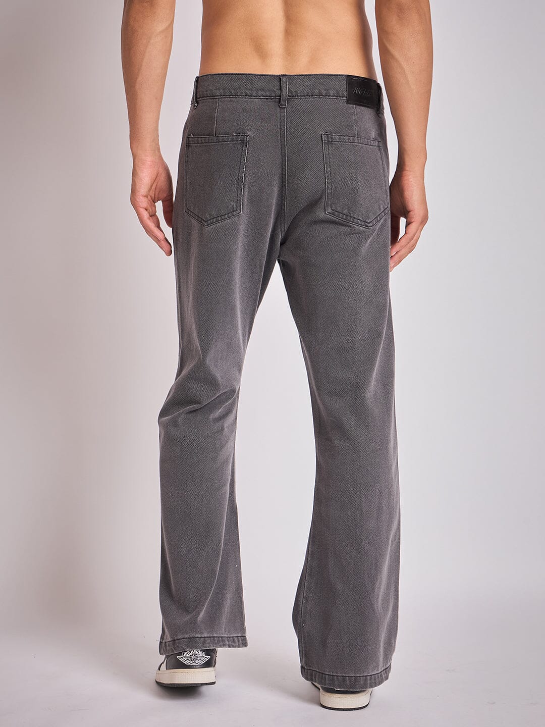 Black Oxygen Bubble Washed Denim
