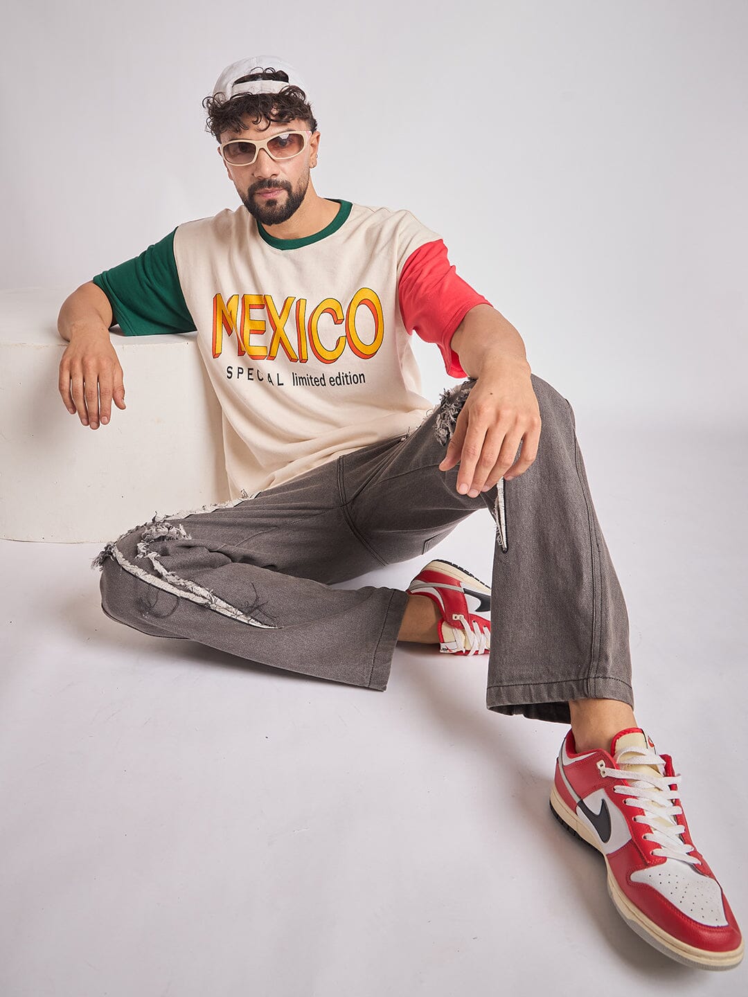 Mexico Graphic Oversized Tshirt
