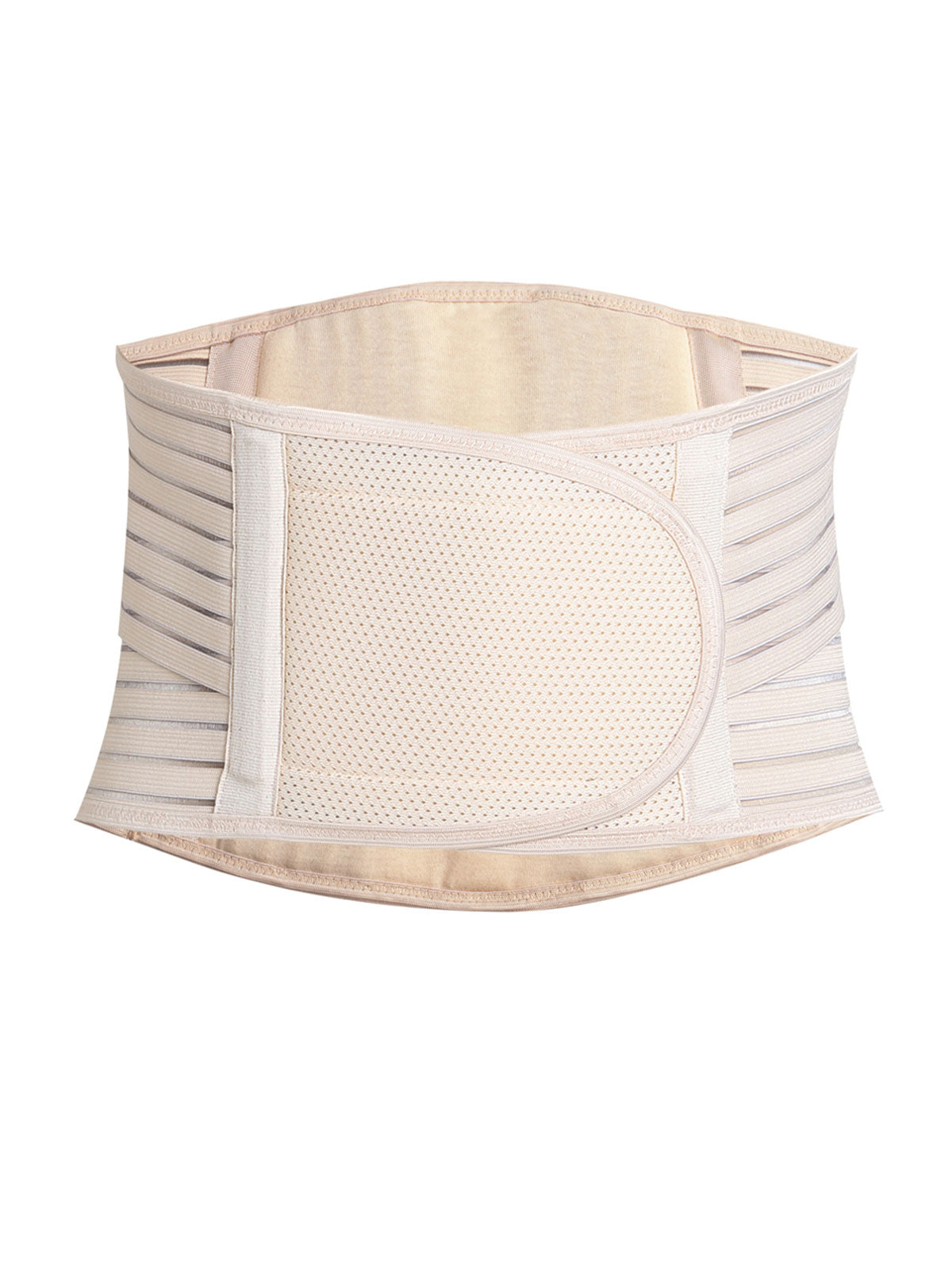 Women's Sticky Lumbar Support Waist Trainer Hollow Out Breathable Adjustable Corset - By Qivii