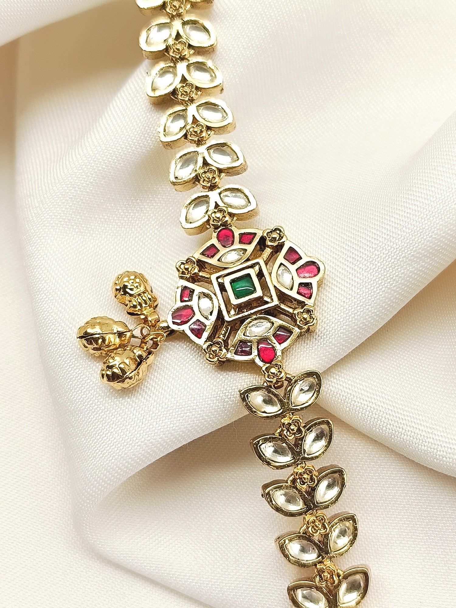 Malti R&G Kundan Bracelet