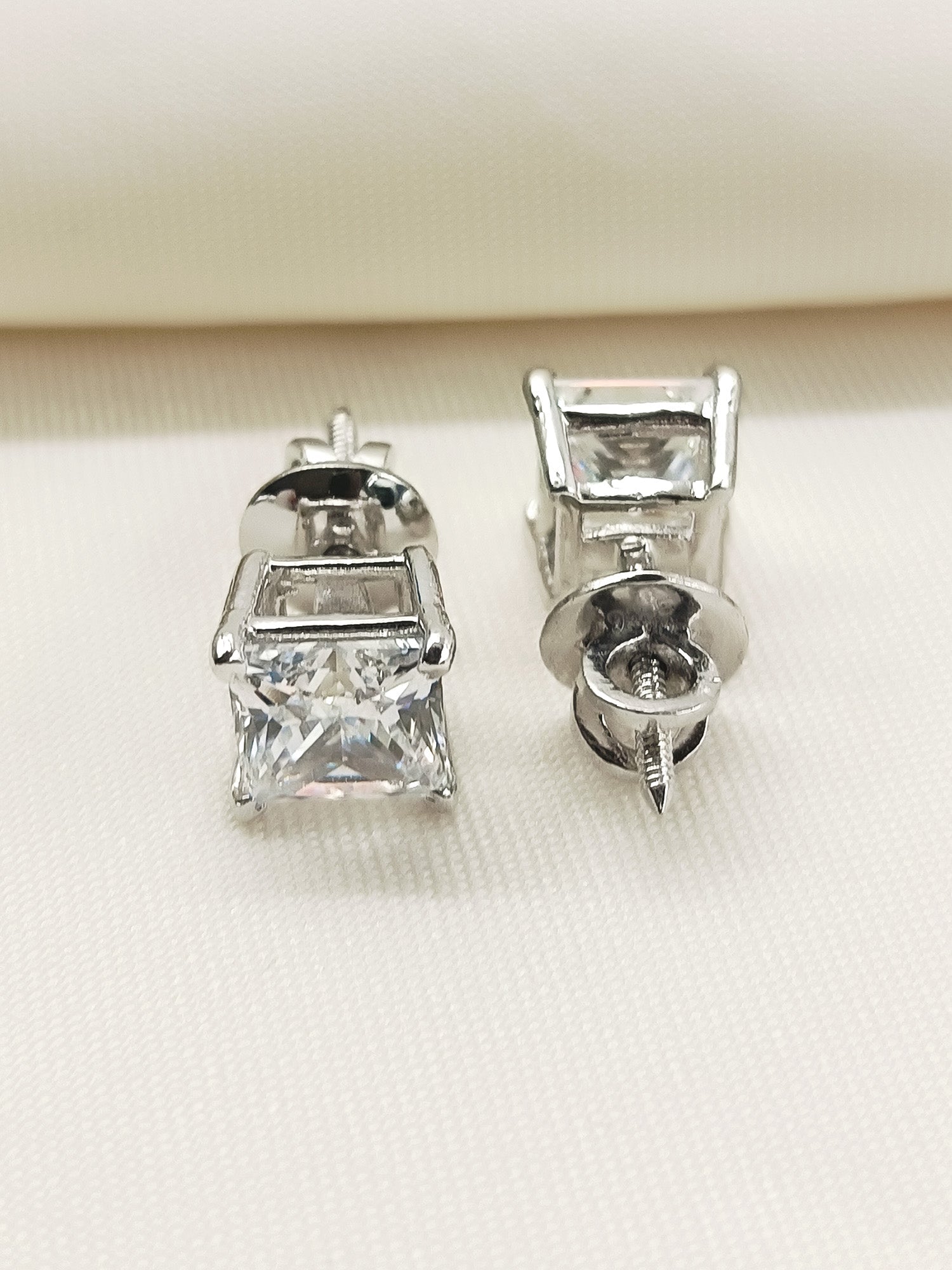 Anshika 92.5 Silver Swarovski Stone Tops