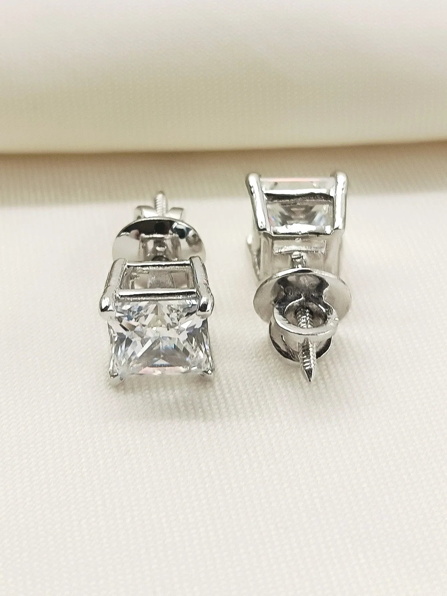Anshika 92.5 Silver Swarovski Stone Tops