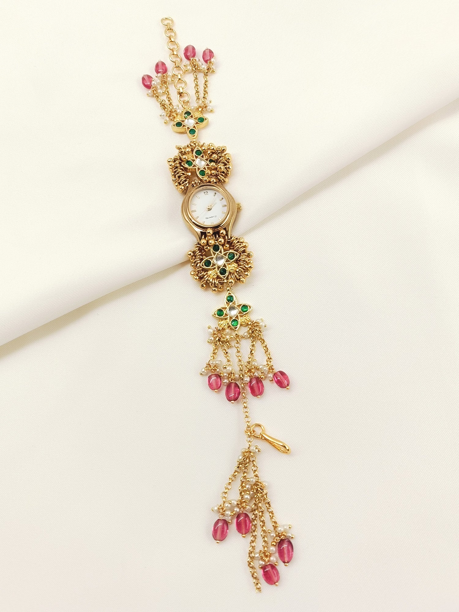 Shiza's Paachi Kundan Watch