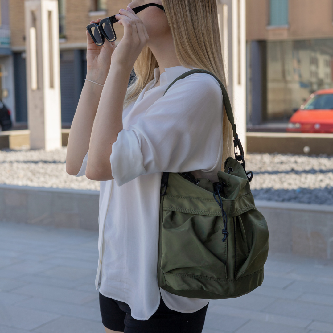 Bellance | Crossbody Bucket Bag - By Qivii