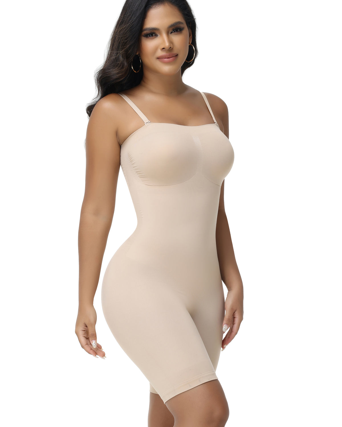 Shapshe® Hourglass Smooth Strapless Tummy Control Shapewear Bodysuit