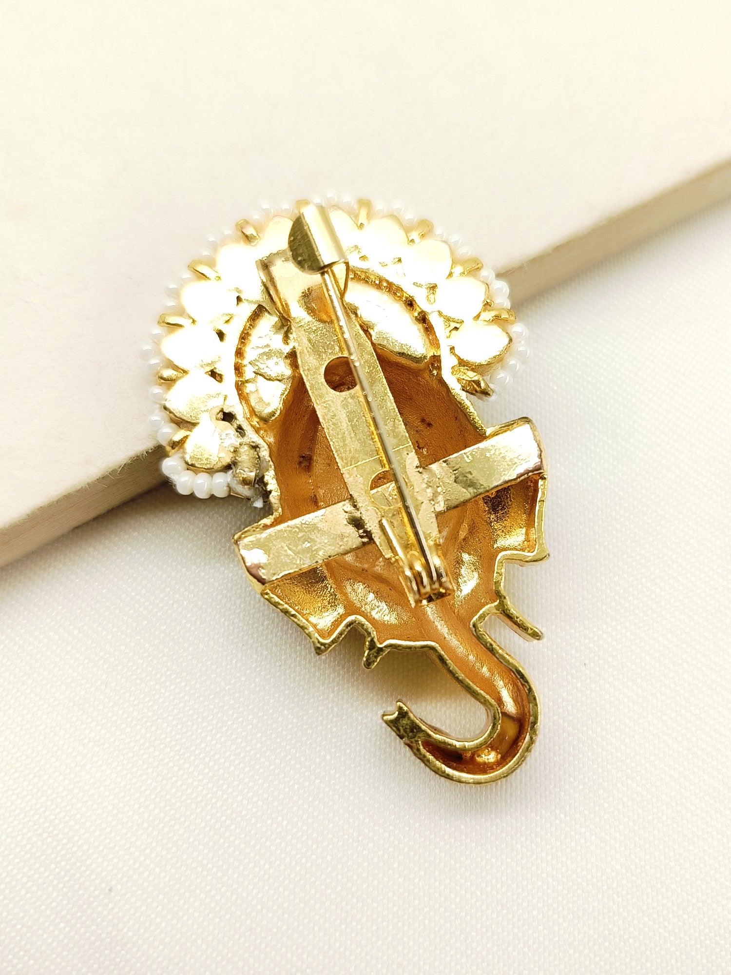 Sia Multi Colour Ganesh Ji Brooch