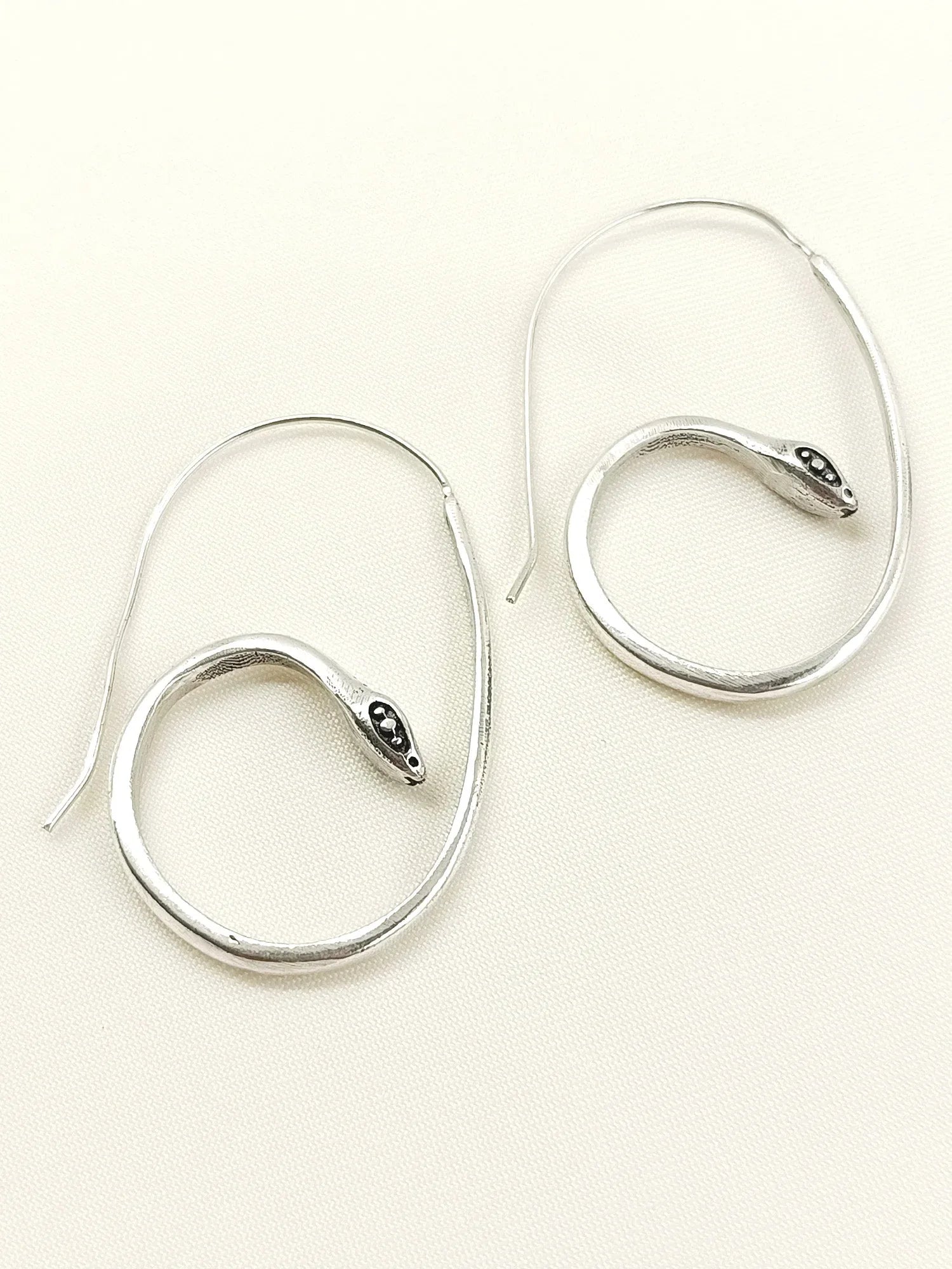 Giselle Silver Western Earrings