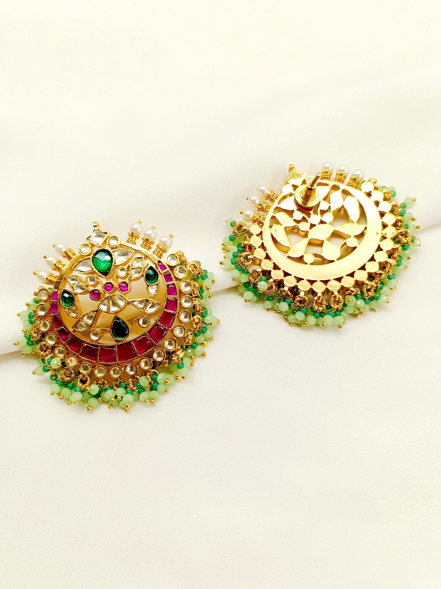 Devki Multi Colour kundan Tops