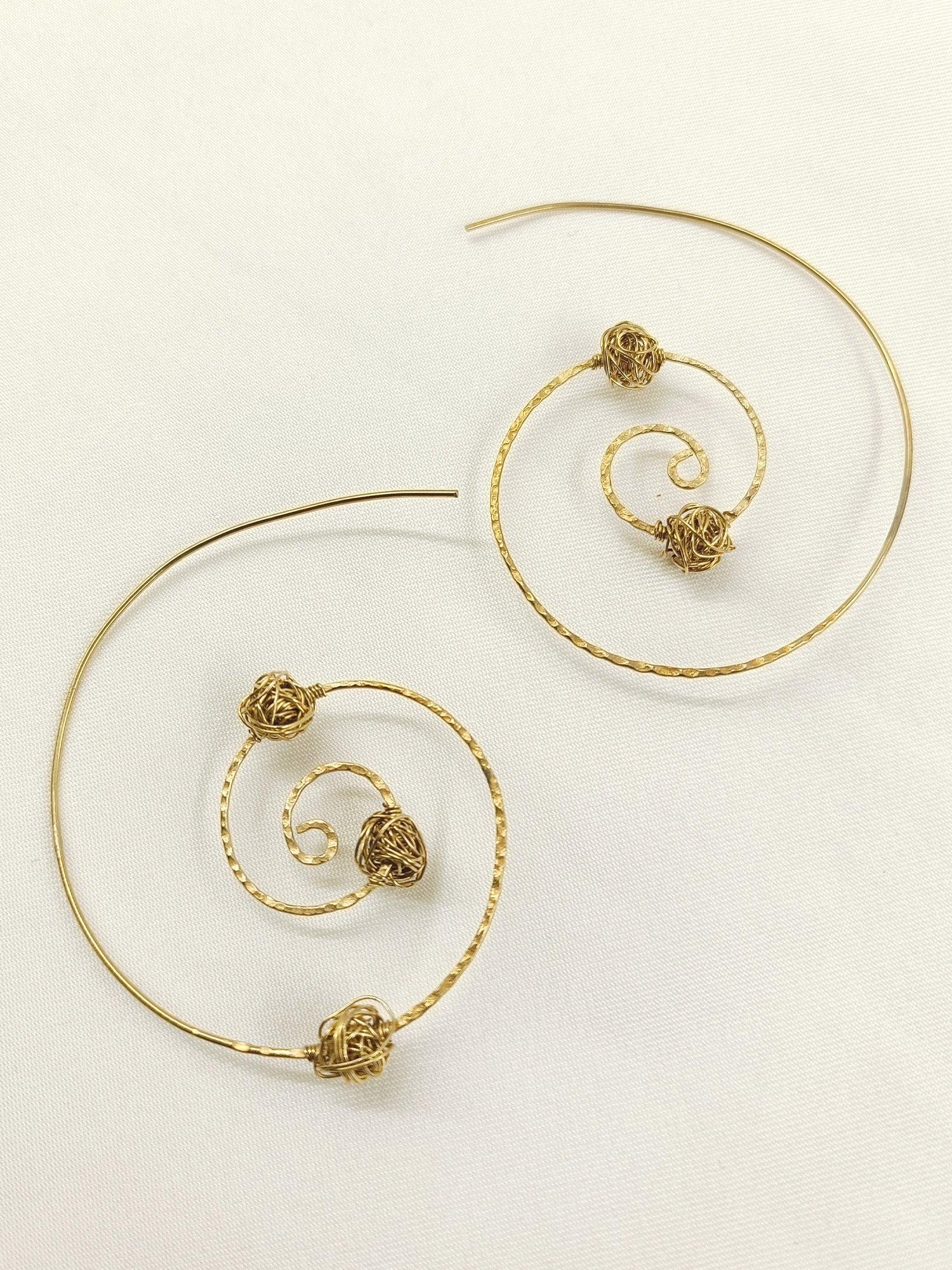 Ayura Golden Western Earrings