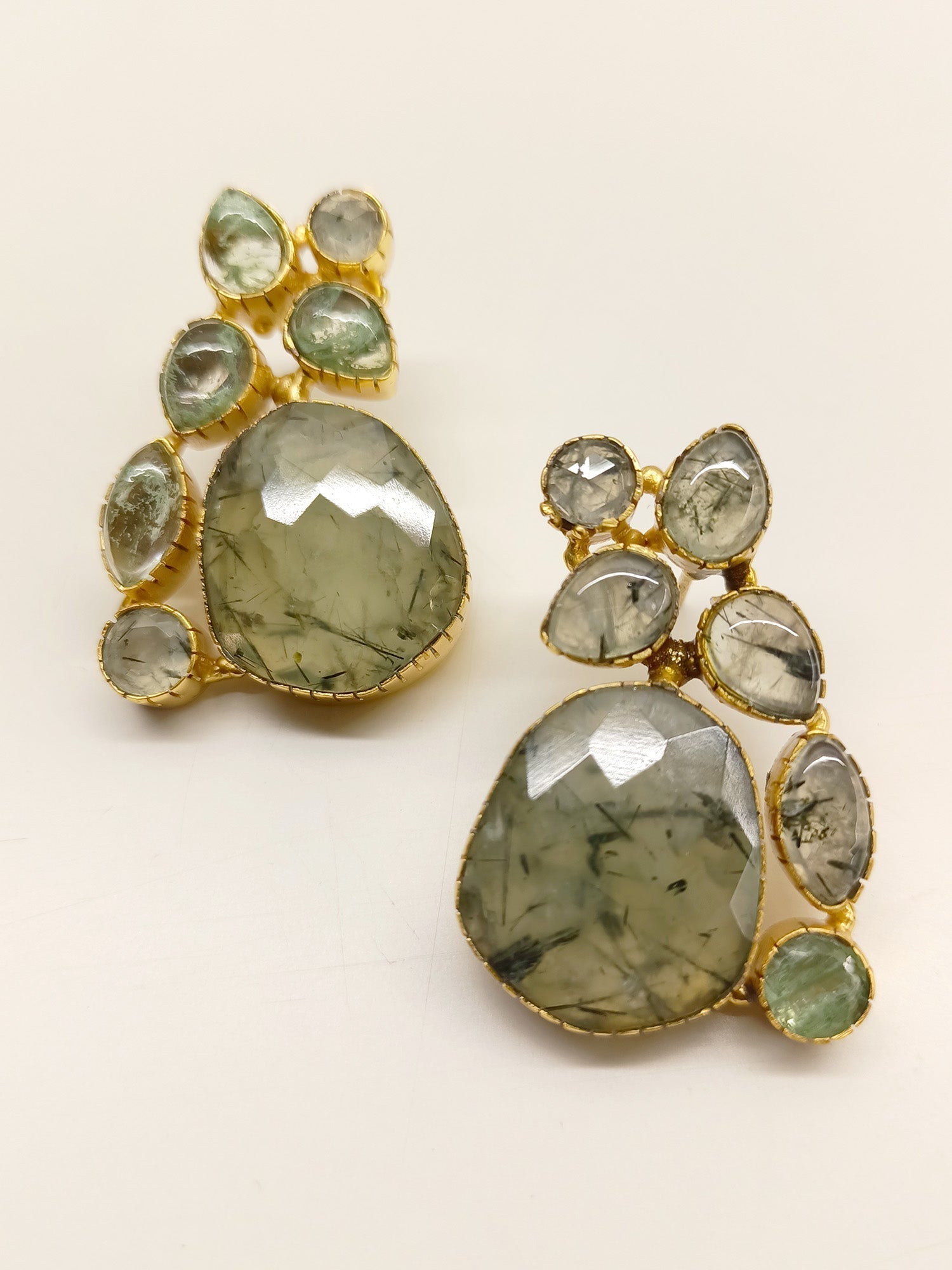 Mauli Mint Green Boutique Earrings - qivii