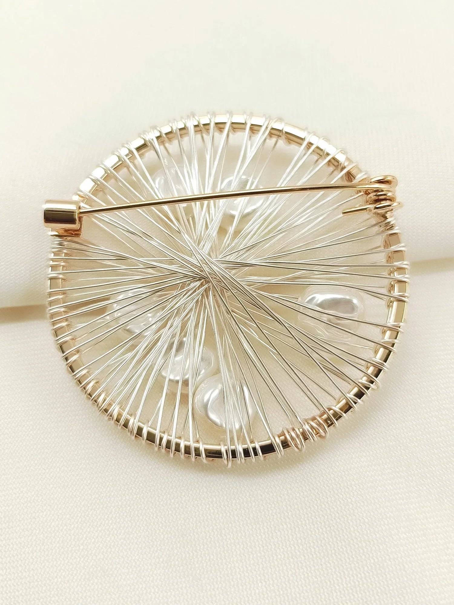 Masozi Golden Men's Brooch