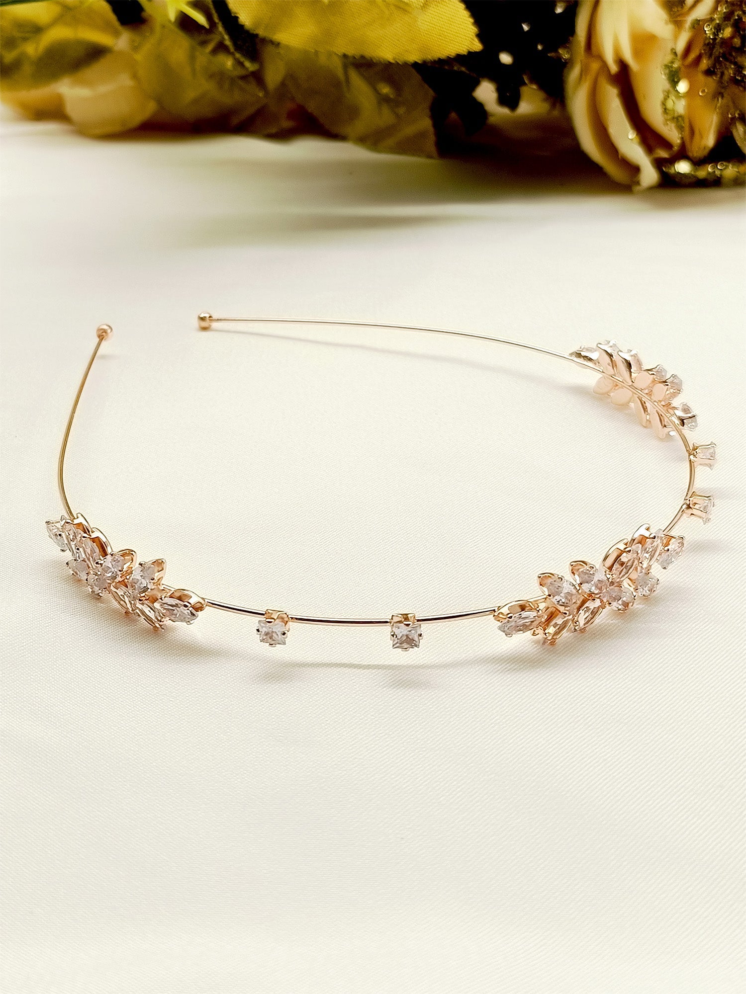 Kamalpreet American Diamond Hair Band - qivii