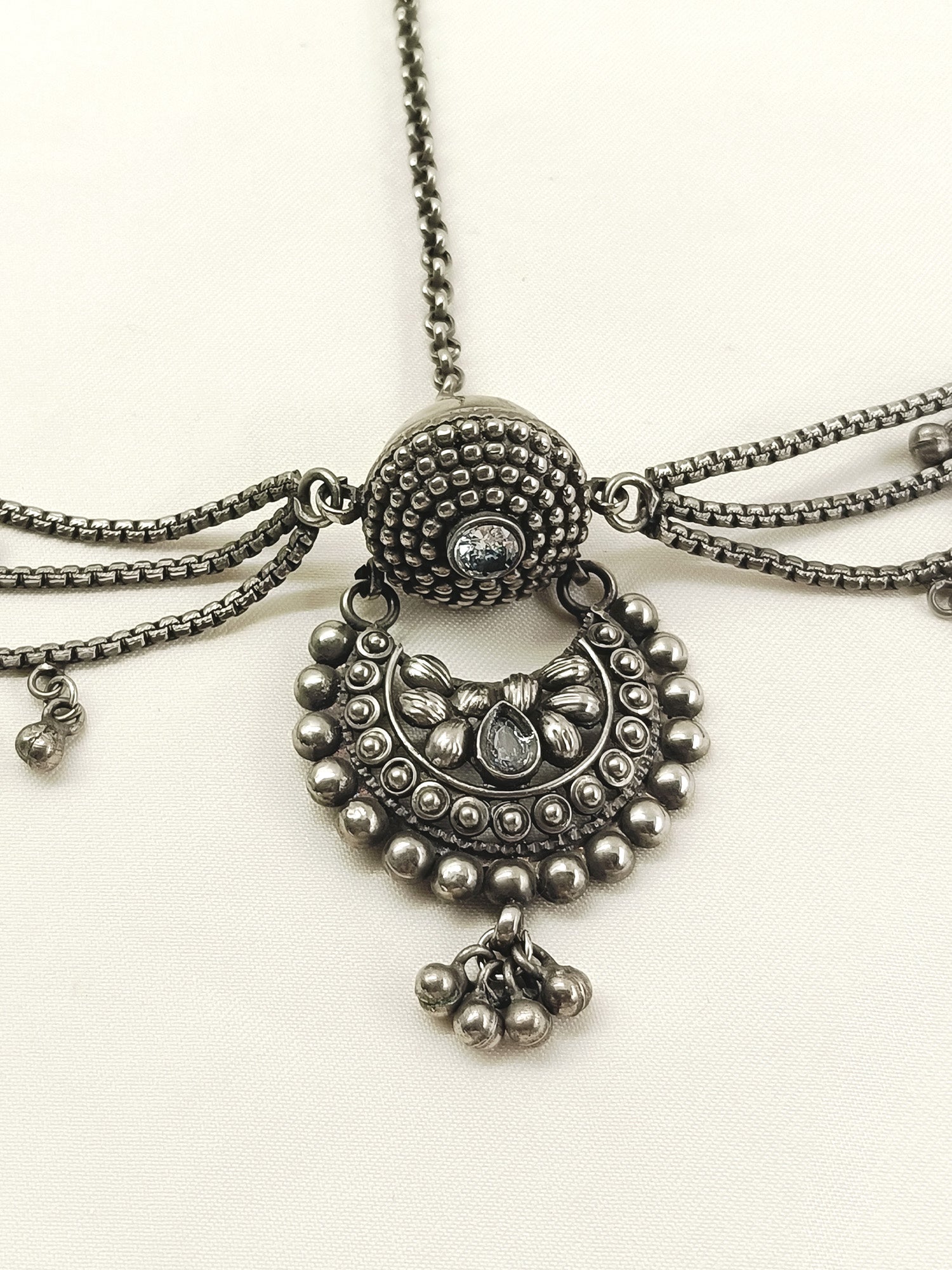 Pushkar Plain Oxidized Mathapatti