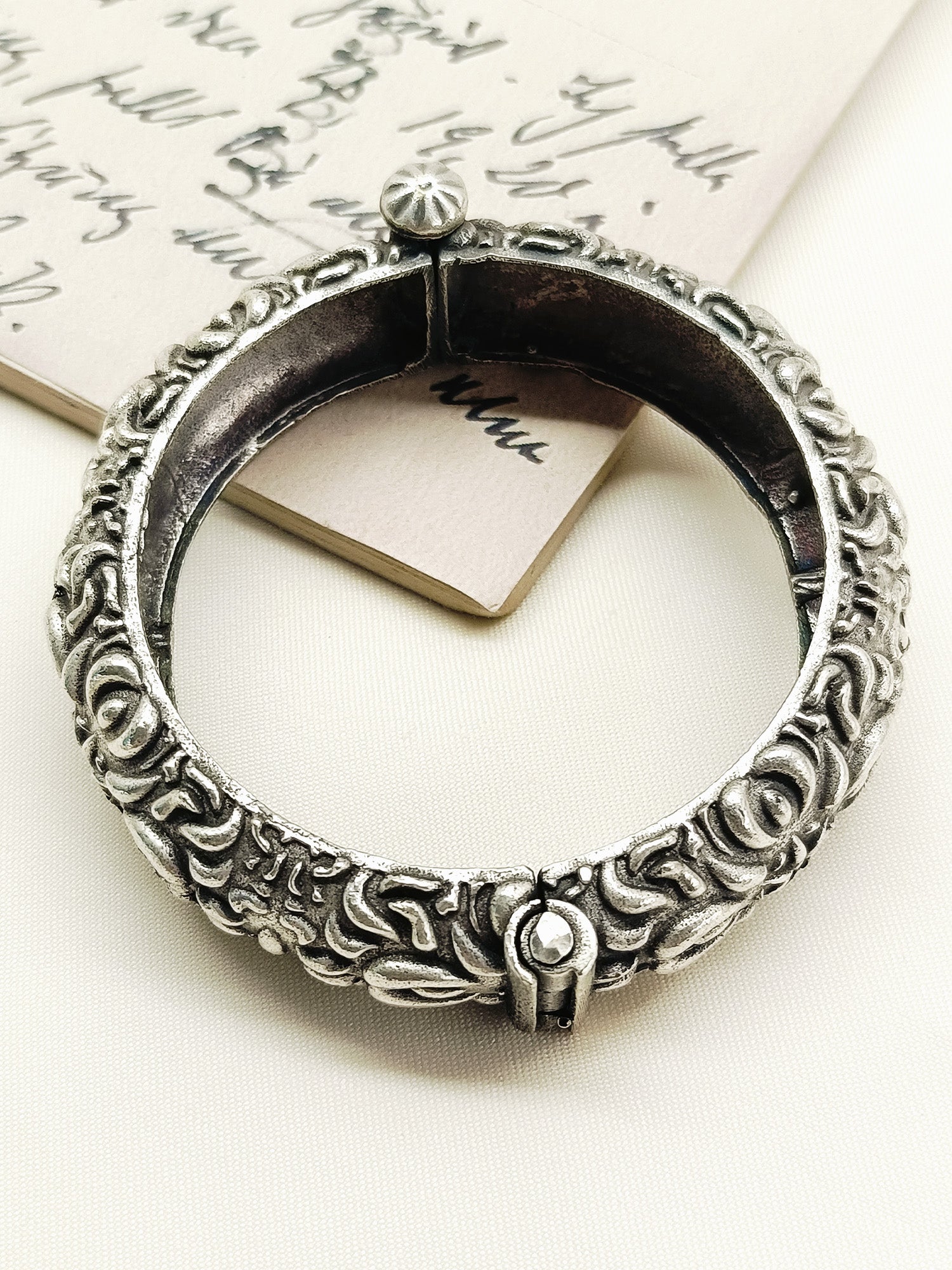 Atena Plain Oxidized Kada