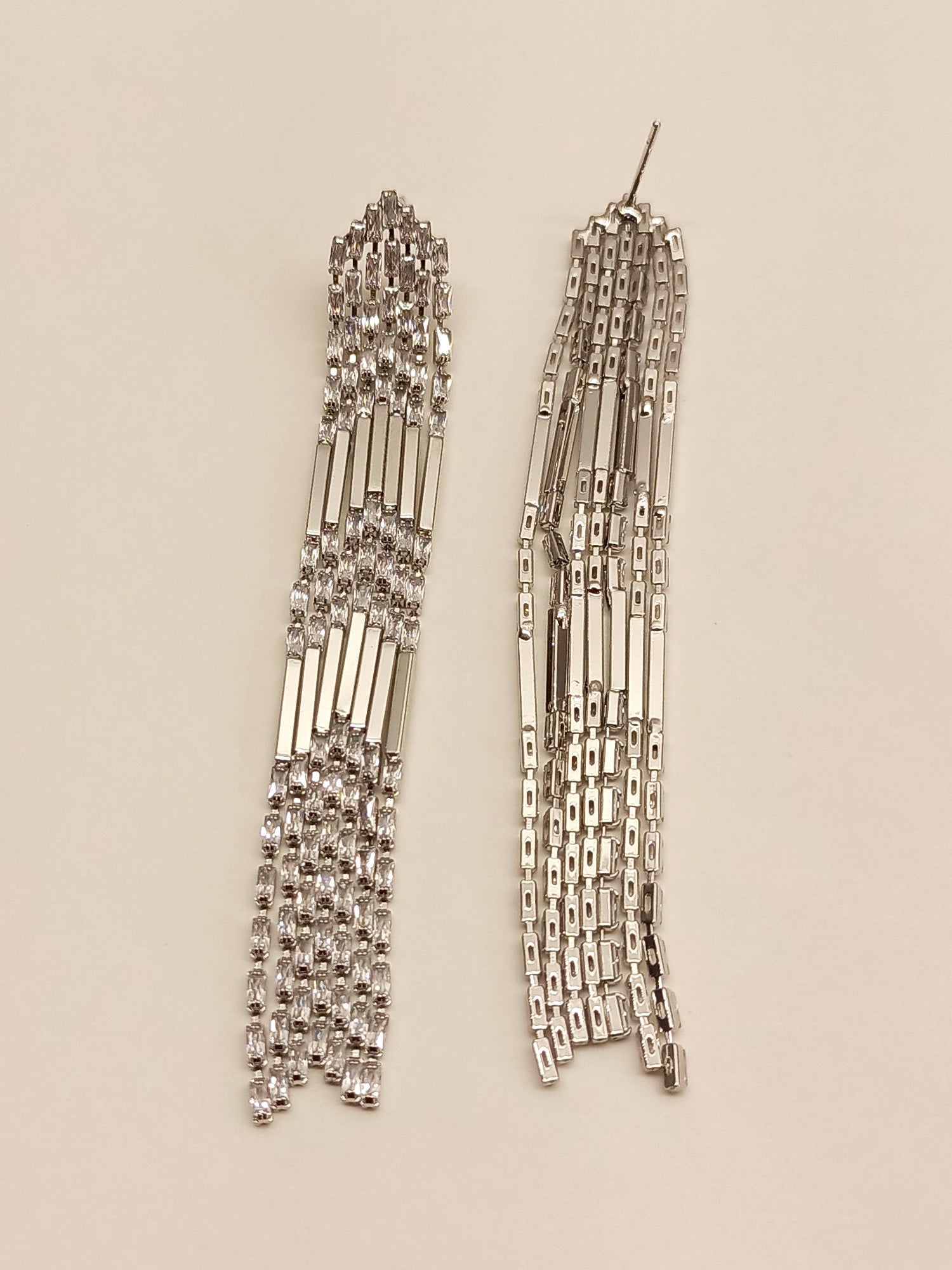 Lila Silver Plating Western Earrings - qivii