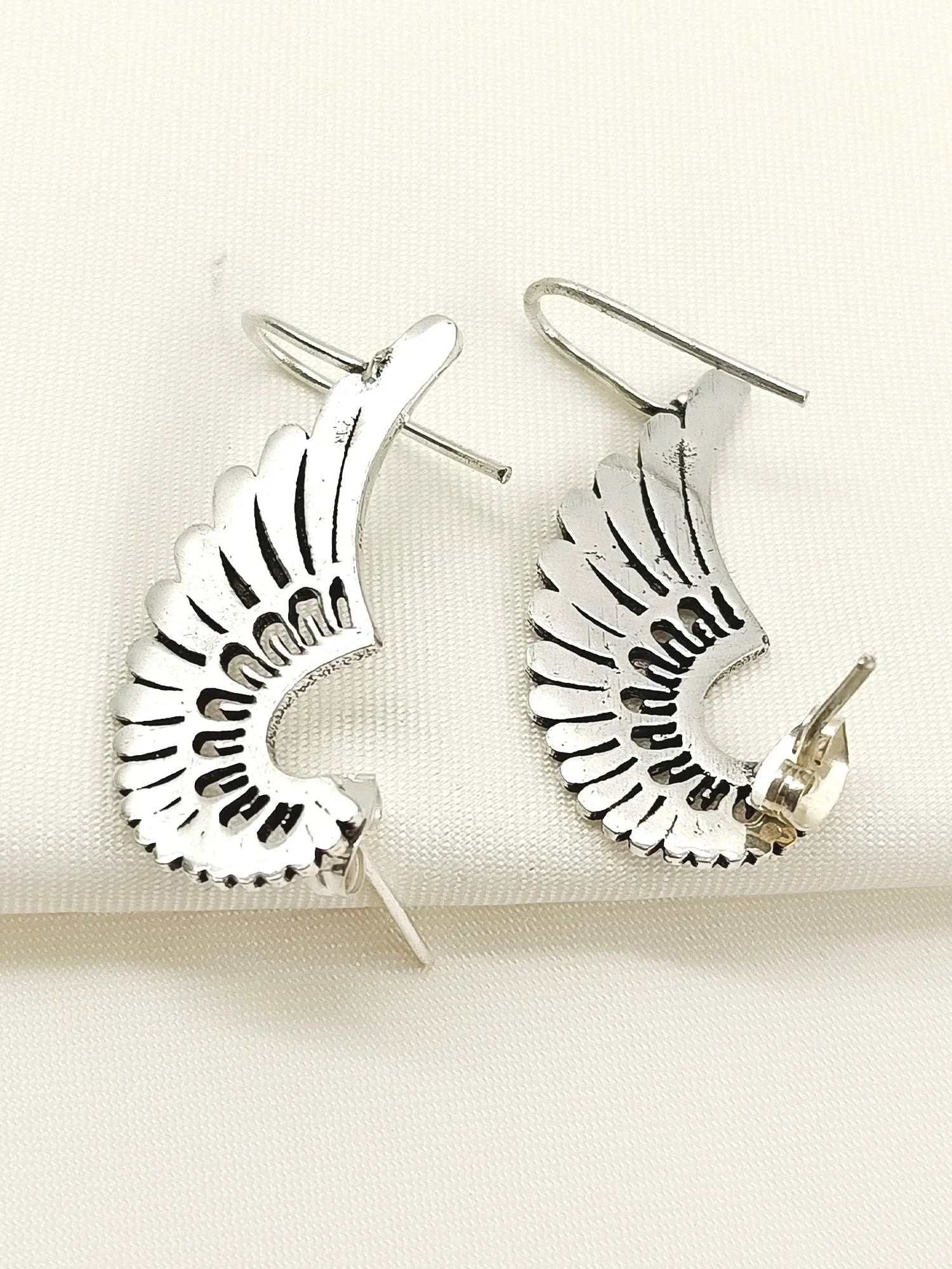 Shea Silver Western Earrings