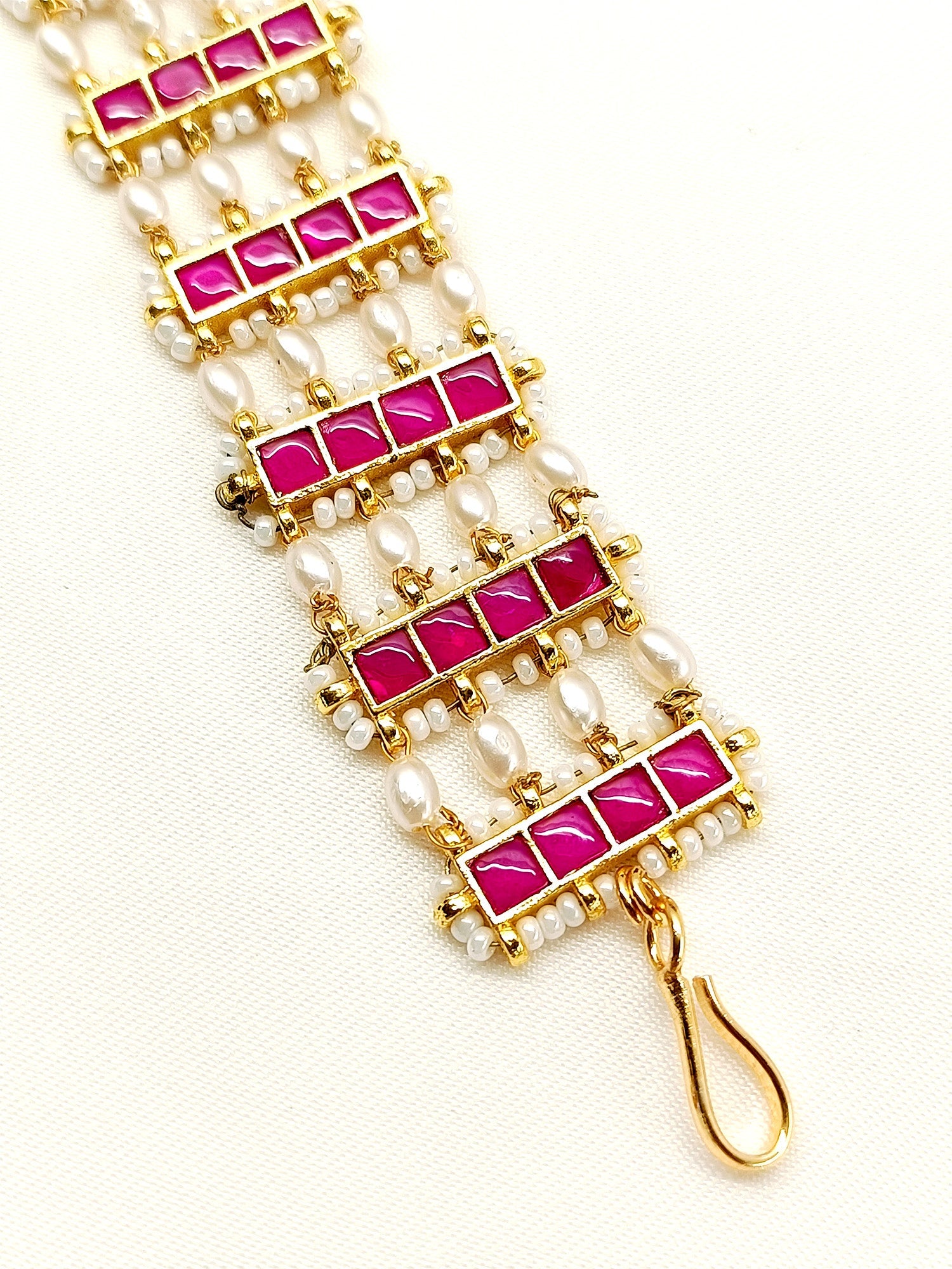 Dania Ruby Kundan Sheeshpatti