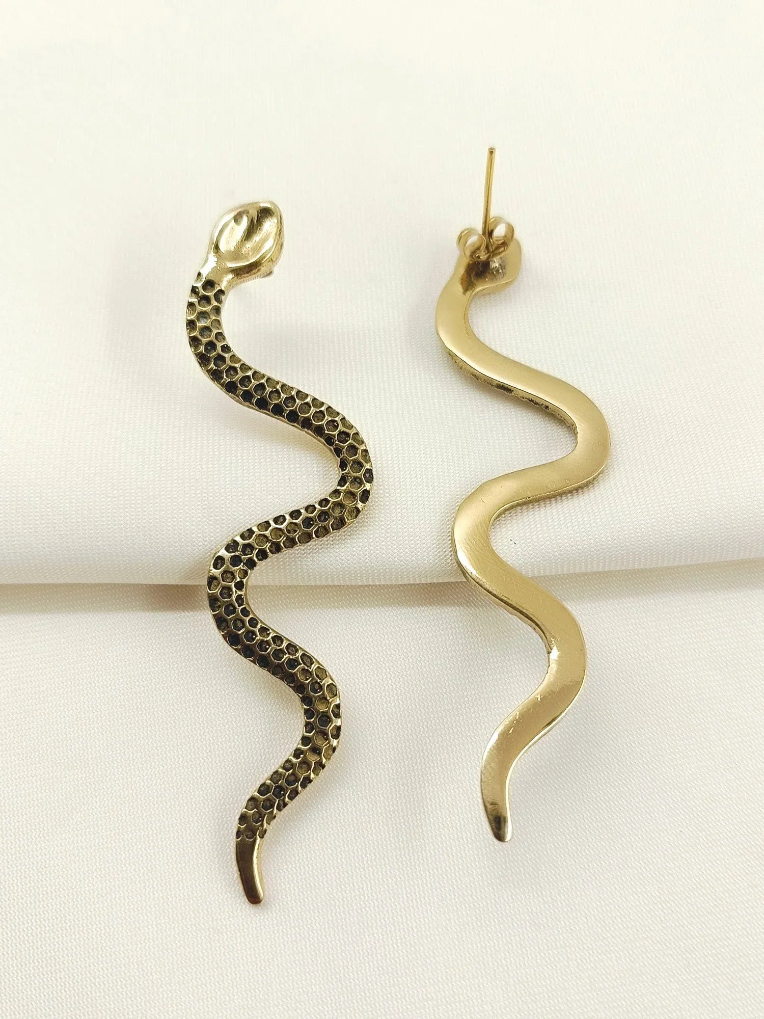 Rashmita Golden Western Earrings