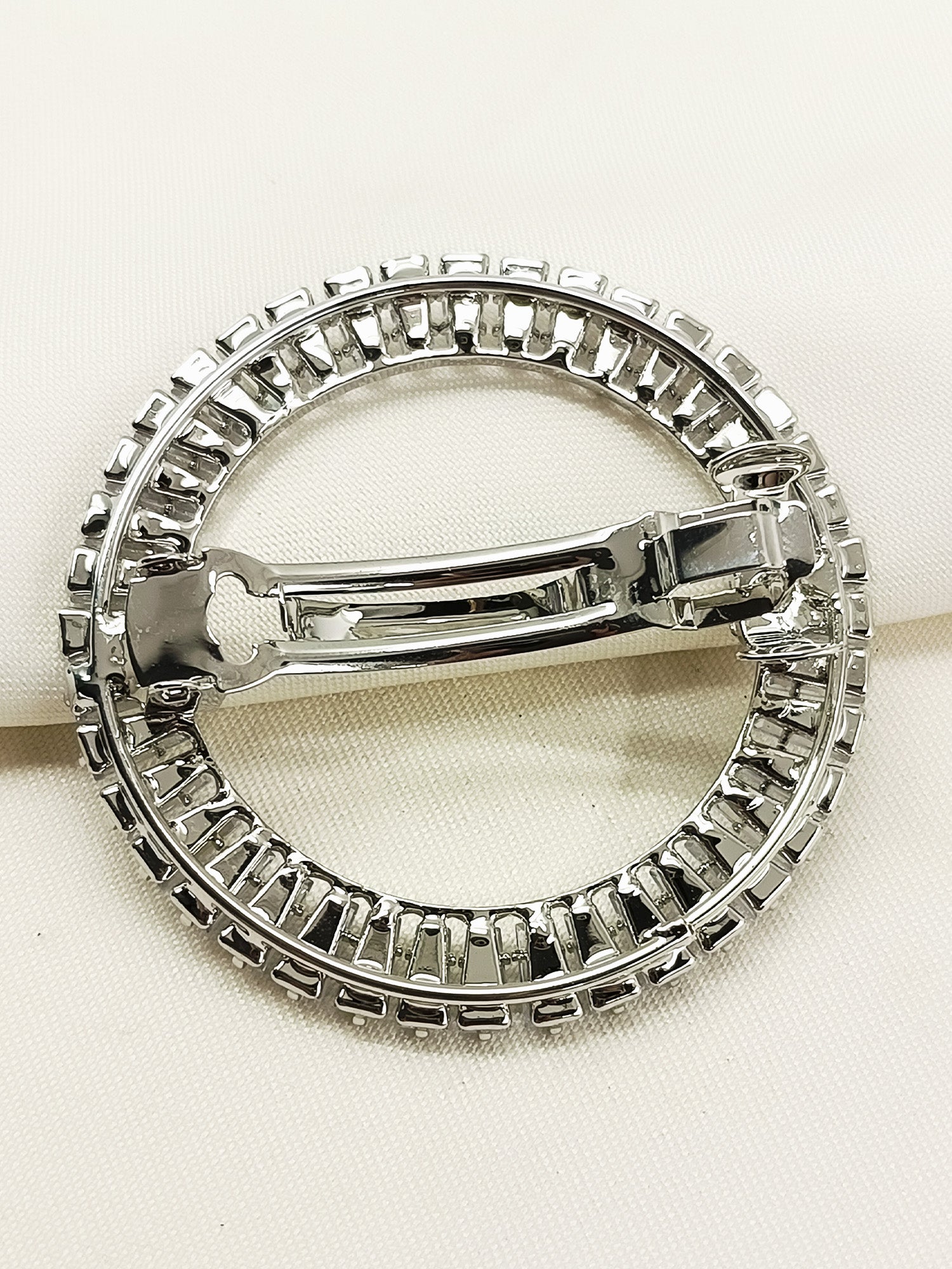 Sahiya Silver Hair Clip