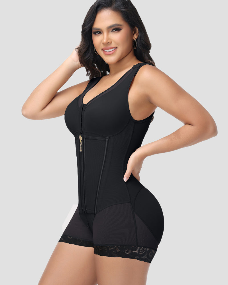Shapshe® Fajas Colombianas Hourglass Double Control Body Shaper