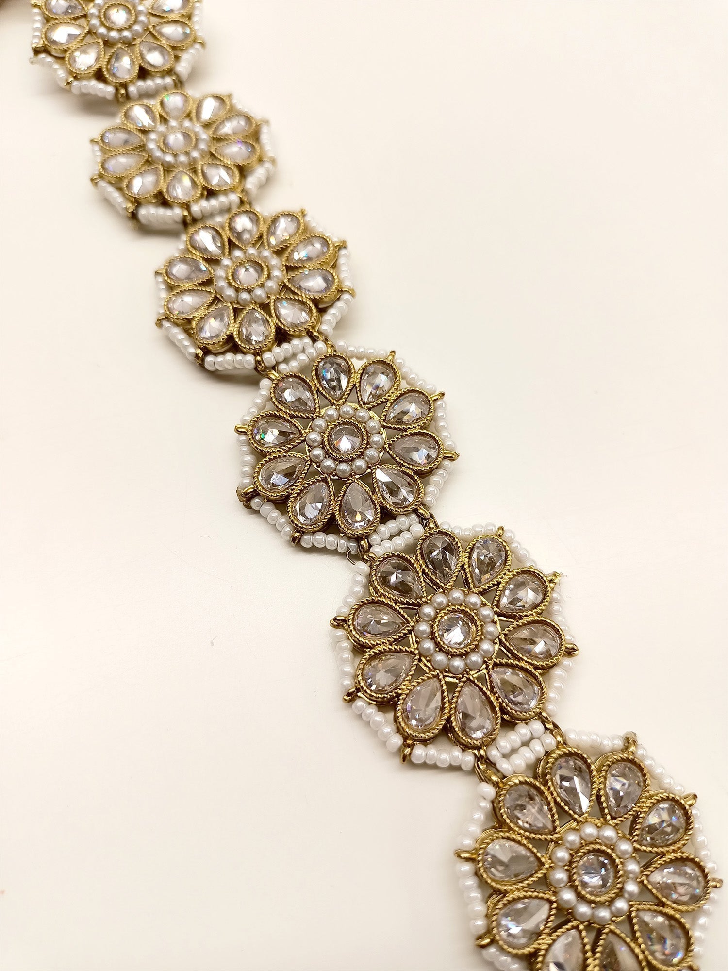 Edith White Polki Sheeshpatti - qivii