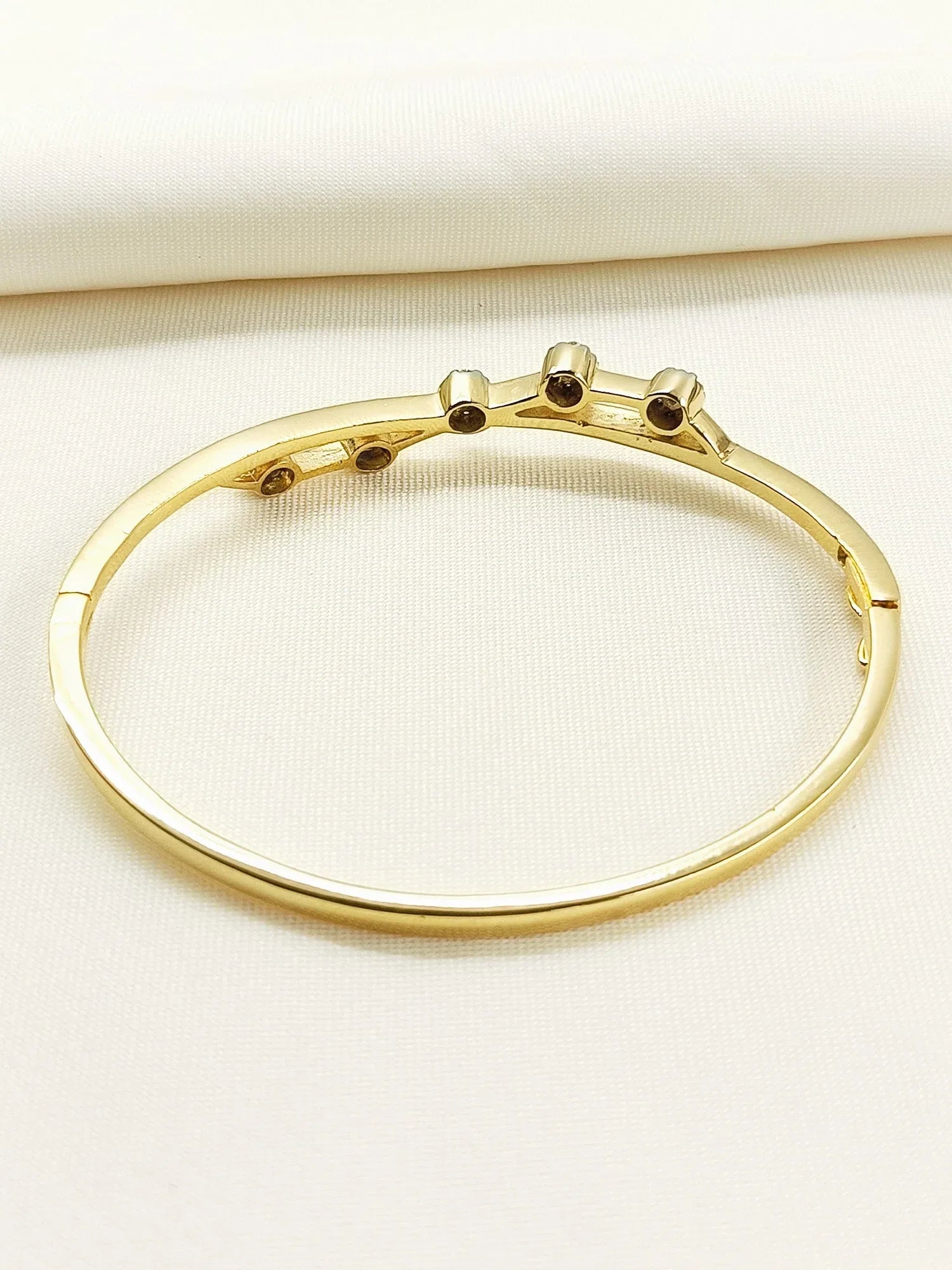 Lyra 92.5 Silver Swarovski Stone Bracelet