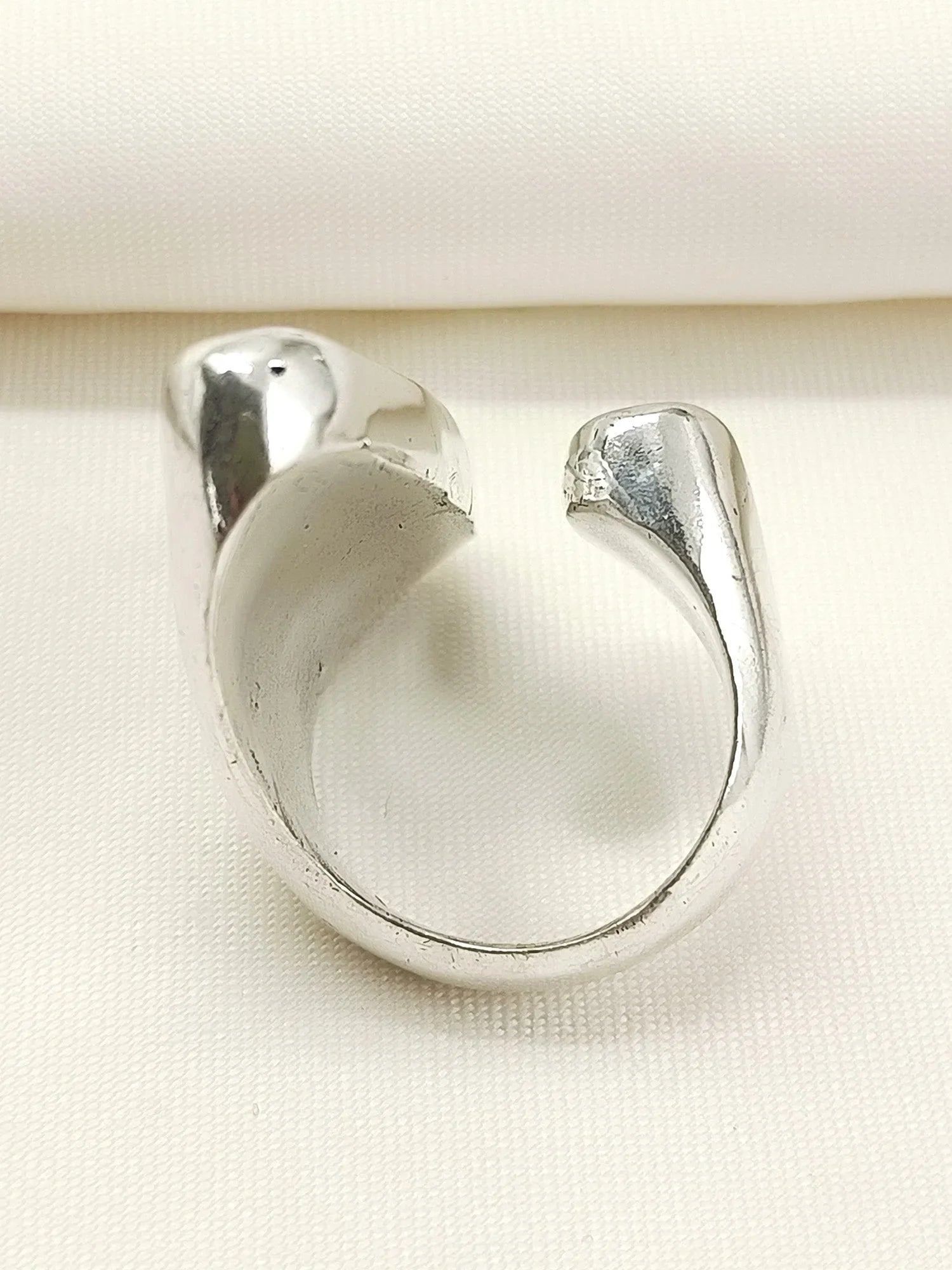 Sudha Silver Western Finger Ring