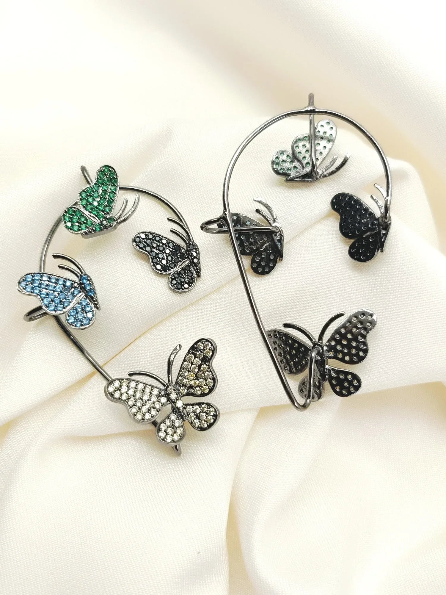 Hanisha Multi Colour Victorian Earring