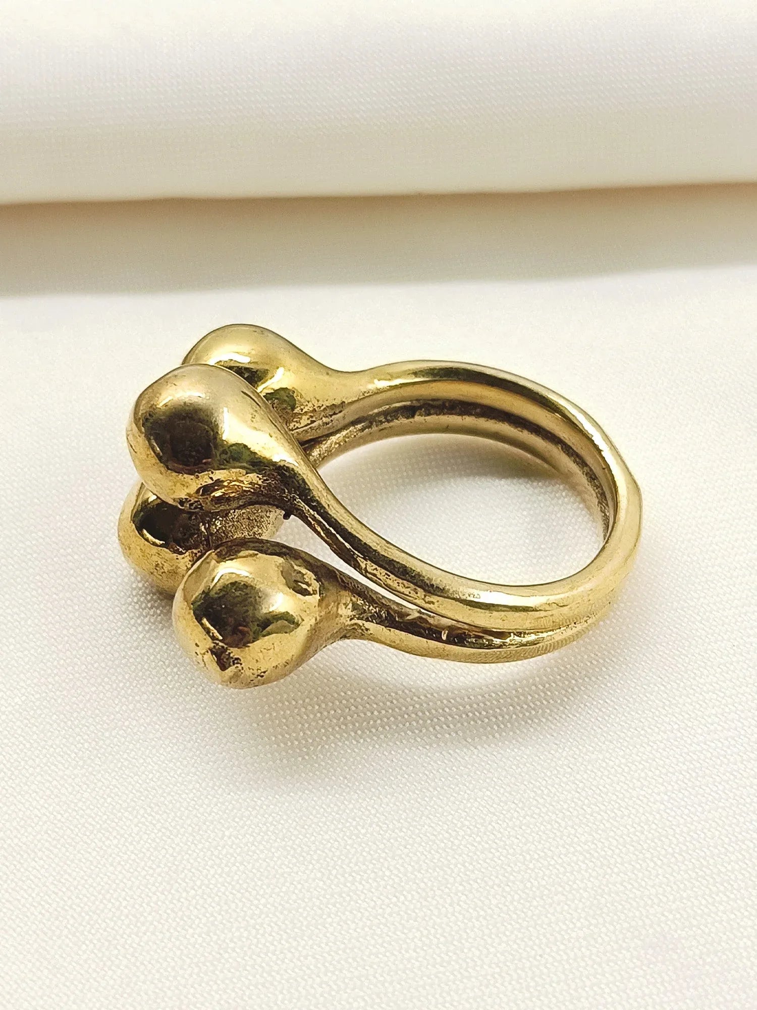 Adeeva Golden Western Finger Ring