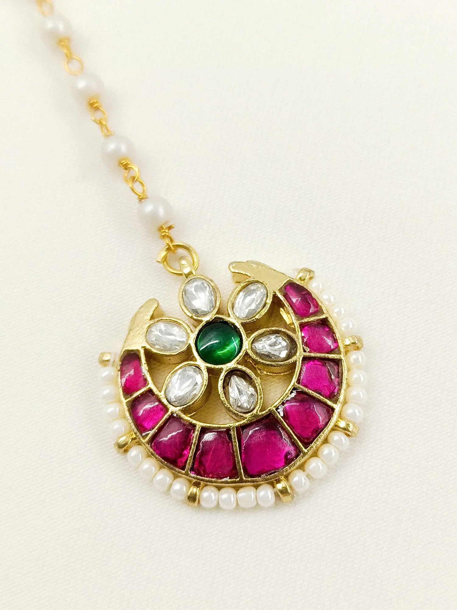 Poorva R&G Kundan Teeka
