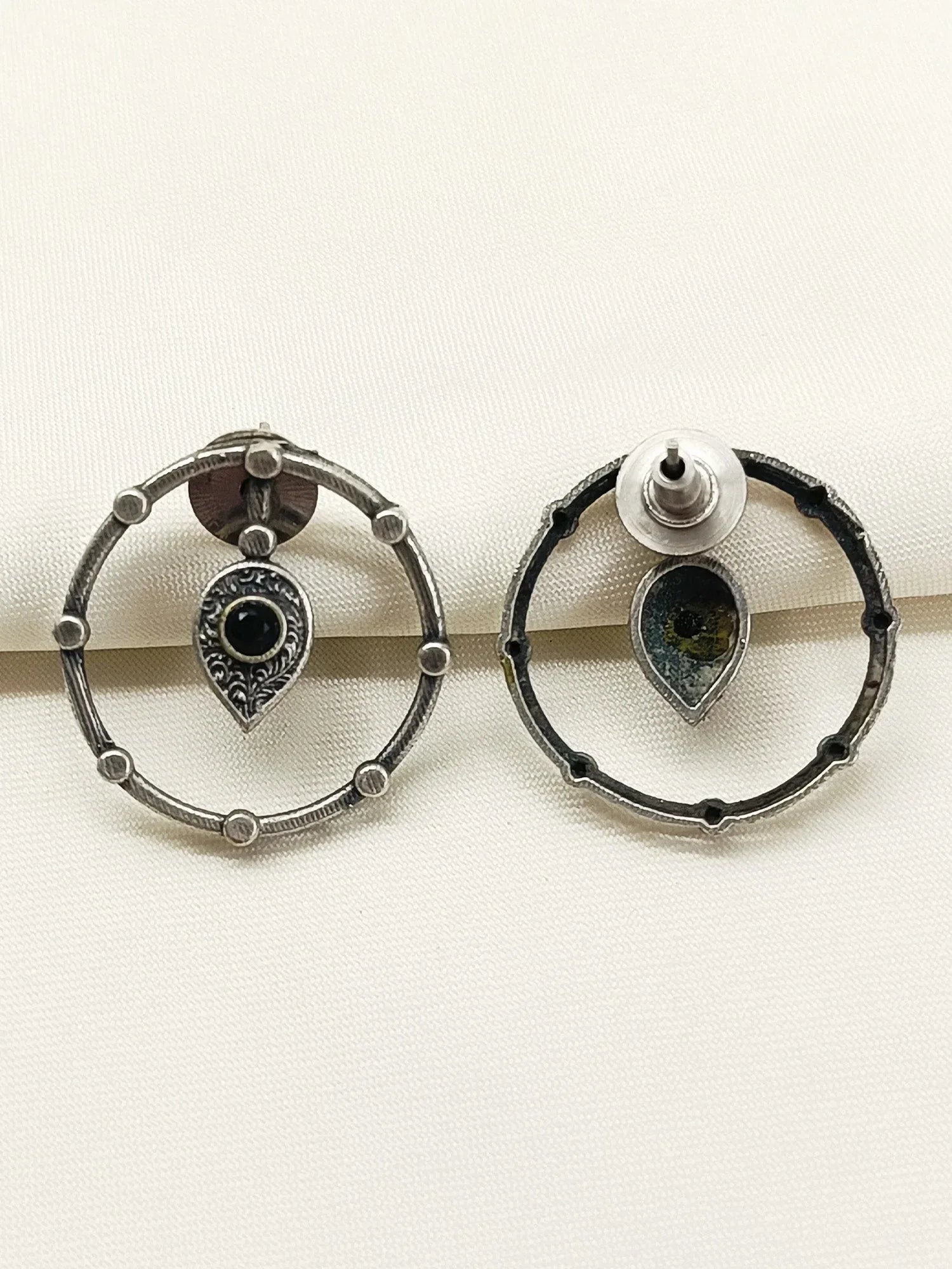 Urisha Black Oxidized Tops