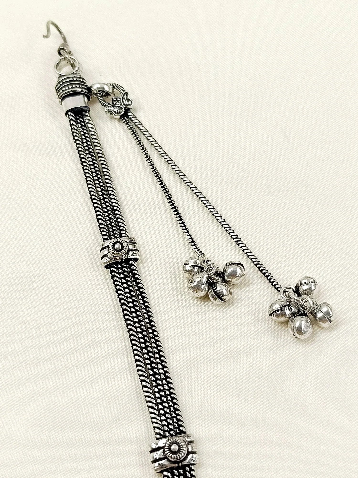 Samreen Plain Oxidized Waist Belt
