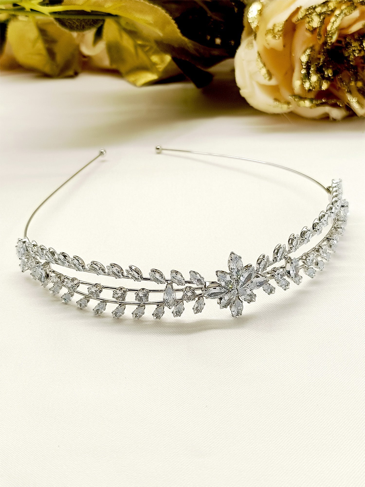 Raysha American Diamond Hair Band - qivii